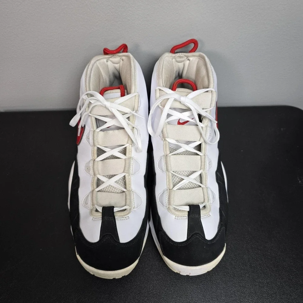 Nike Shoes Mens 12 White Black Air Max Uptempo 95 Bulls Basketball CK0892-101